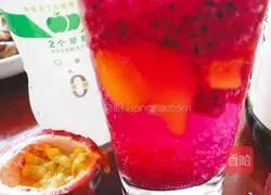 Illustration of how to make romantic iced drinks in summer 3