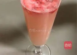 Strawberry Sprite Yakult Recipe Illustration 5