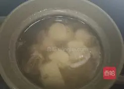 Illustration of how to make tea oil and yam pork ribs 5