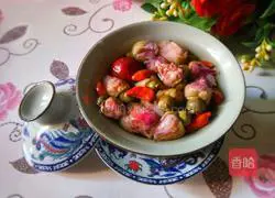 Red Dates, Wolfberry, Rose Illustration of how to make scented tea 6