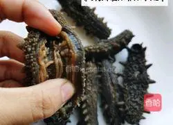 Illustration of how to stew sea cucumber 4