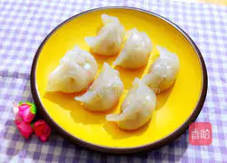 Illustration of how to make crystal shrimp dumplings 12