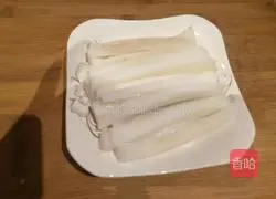 Illustration of making cold pork skin 7