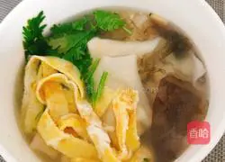 Illustration of how to make shrimp chaos 11