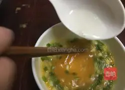 Illustration of how to make rice soup and egg custard 6