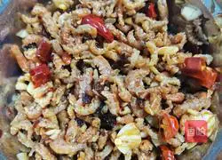 Illustration of steamed dried shrimp 2