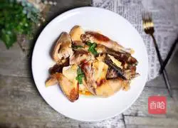 Illustration of how to make special salt-baked chicken 20