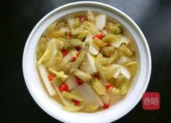 Illustration of how to make lemon pickled pepper and radish 7