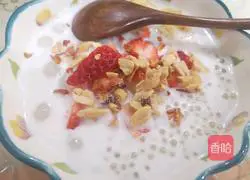 small glutinous rice balls Illustration of how to make green sago 3