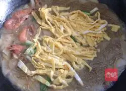 Illustration of how to make mung bean soup 10