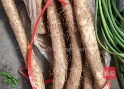 Illustration of how to make Tongzigu yam soup 4