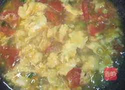 Illustration of tomato and egg soup 7