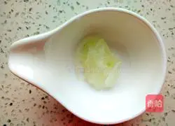 Illustration of how to make white jade mud of winter melon 4