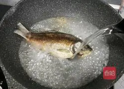 Illustration of how to make crucian carp tofu soup 7