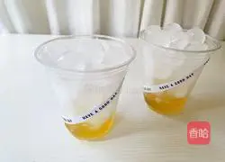 Snow Pear Osmanthus Kumquat Raw Coconut Latte Recipe Illustration 10