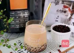 Red Bean Milk Tea Recipe Illustration 13