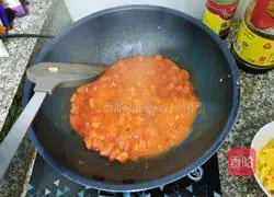 Illustration of making scissor noodles 4