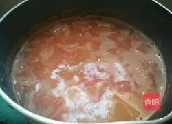 Illustration of how to make tomato and egg noodles 5