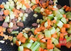 Illustration of how to make stir-fried noodles with mixed vegetables 14