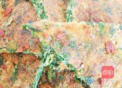Vegetable egg pancake recipe 11