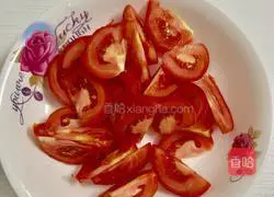 Illustration of how to make tomato tender tofu soup 1