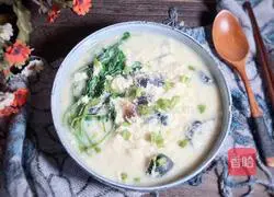 Illustration of how to cook preserved eggs and bean dregs 16