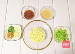 Illustration of how to make Sprite sesame noodles 1