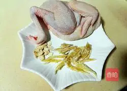 Illustration of how to make chicken soup 1