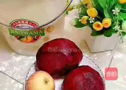 Illustration of how to make dragon fruit enzyme 1