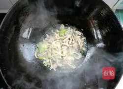 Illustration of how to make soy pot noodles 7