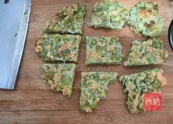 Crispy Bean Omelette Recipe Illustration 15