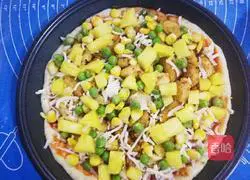 Pineapple Chicken Pizza Recipe Illustration 12