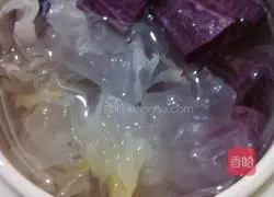 Illustration of Tremella and Purple Sweet Potato Soup 6