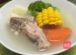 Corn, Yam and Spare Ribs Soup Recipe Illustration 9