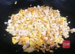 Illustration of how to make vegetarian dumplings on the first day of the first lunar month 8