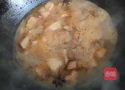 Illustration of how to make pork stewed vermicelli 5