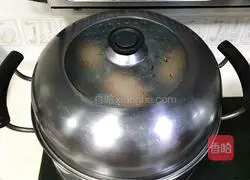 Illustration of how to make dragon fruit steamed buns 11