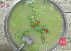 Recipe for Refreshing Lettuce and Scallop Soup 8