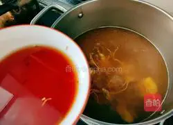 Cordyceps Flower Lettuce Chicken Soup Illustration of how to do it 12