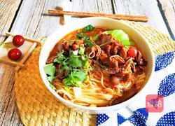 Illustration of how to make fat intestine noodles 17