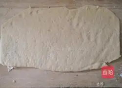 Illustration of how to make scallion pancakes 4