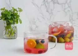 How to make Sprite Green Orange Cranberry Drink Illustration 10