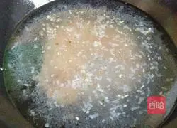 Illustration of how to make sea rice and winter melon soup 7