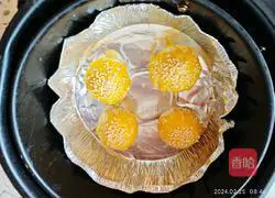 Illustration of how to make glutinous rice balls 4