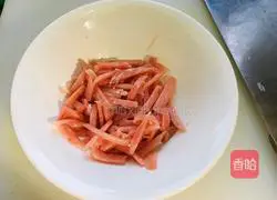 Mustard shredded pork soup recipe 3