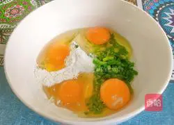 Sophora Flower Eggs Illustration of how to make pancakes 5