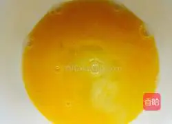 Egg filling Illustration of how to make cakes 9