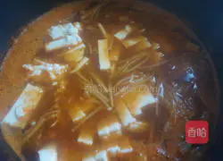 Korean spicy tofu Illustration of how to make soup 7