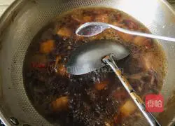 Illustration of braised pork stew 6