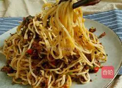 Illustration of Yibin burning noodles 15